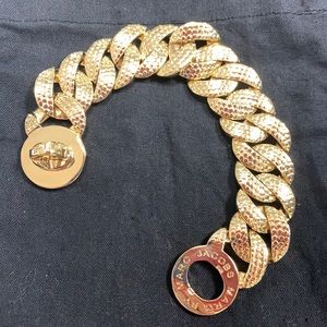 Marc by Marc Jacobs gold chain link bracelet